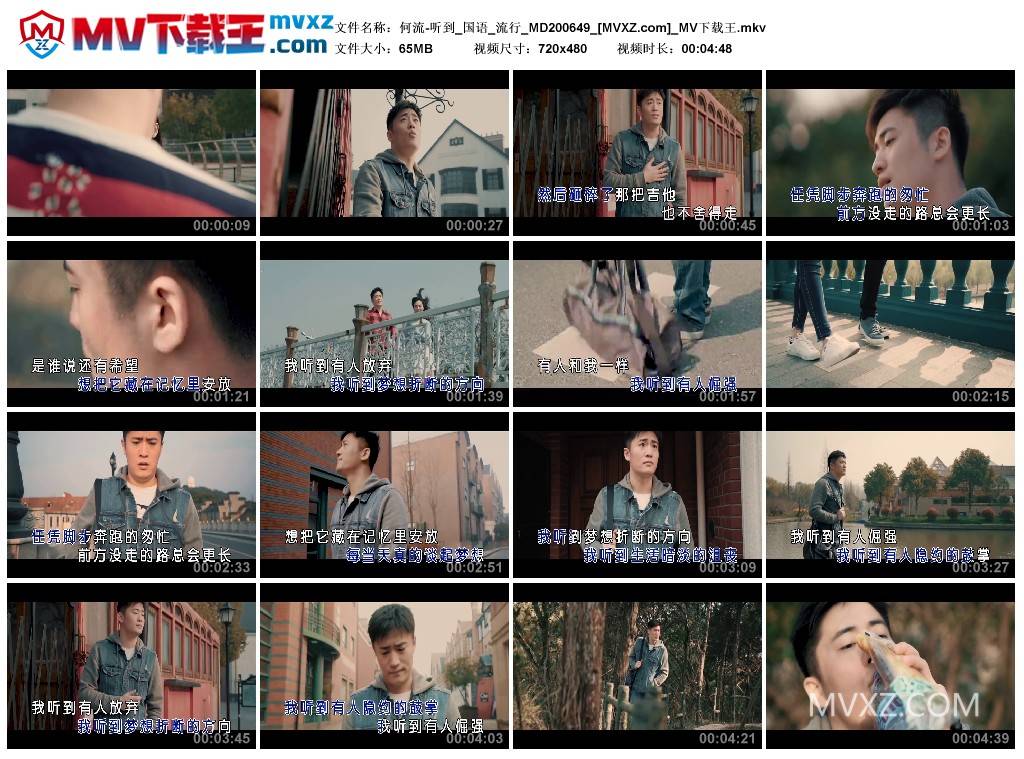 何流-听到_国语_流行_MD200649